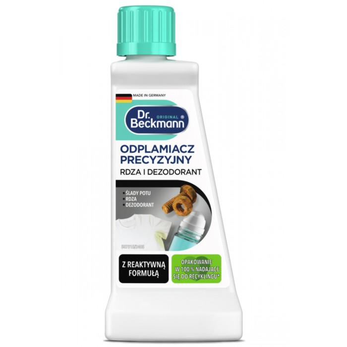 Средство для удаления пятен от ржавчины и дезодоранта Dr. Beckmann, 50 мл - 